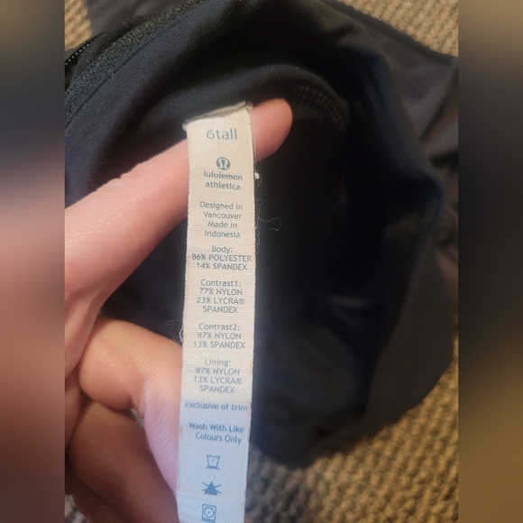 Pace setter skirt/skort lululemon size 6 - Picture 9 of 13